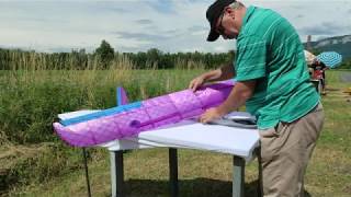 3D print BanRC4 RC Glider [upl. by Ahsekam]