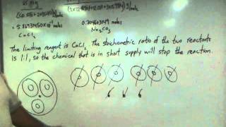 Stoichiometry Part 3 Limiting reagents with a 11 stoichiometry [upl. by Eudocia]