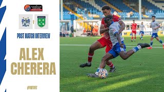 Alex Cherera  Pilkington h  Post Match Interview  Bury FC [upl. by Graff]