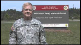 I Am The Wisconsin National Guard Command Sgt Maj Edgar Hansen [upl. by Olodort]