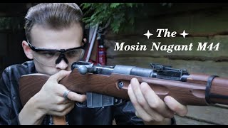 Wo2 Mosin Nagant M44 Airsoft Rifle [upl. by Topliffe702]