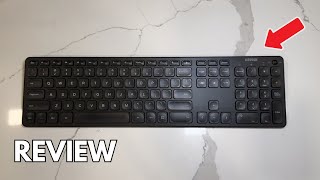 Arteck 24G Ultra Slim Wireless Keyboard  Full Review [upl. by Ahsiled913]