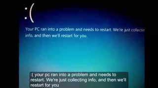 PHASE1INITIALIZATIONFAILED Starting WINDOWS 81  System initialization failed c0000189 [upl. by Westlund]