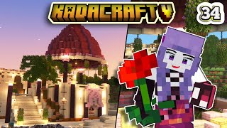 KADACRAFT 5 EP 34 MY CUTE FLOWER FARM DESERT THEME [upl. by Omrellig]