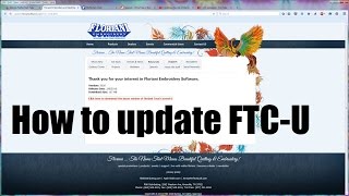 How to Update your Floriani Total Control U [upl. by Amalbergas33]