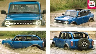 2023 Ford Bronco Driving Through Tire High Water Challenge [upl. by Kirven]