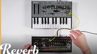 Introducing The Roland Boutique Series TR08 and SH01A  Reverbcom [upl. by Acinod]