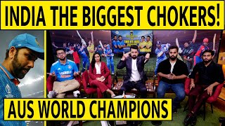 🔴INDIA THE BIGGEST CHOKERS AUS WORLD CHAMPIONS FINAL WC2023 indvsaus [upl. by Ecniv]