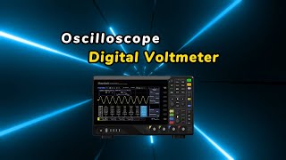 Oscilloscope Digital Voltage Meter Settings oscilloscope hantek [upl. by Jew]