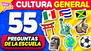 ¿Sabes más que alguien de la Escuela 👦🏻🧠⏰  Preguntas de Escuela  Play Quiz de Cultura General [upl. by Asila]