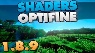 INSTALAR SHADERS Y OPTIFINE 189 MINECRAFT [upl. by Anikes]