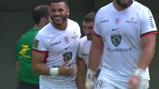 TOP 14  Essai de Thomas RAMOS ST – Montpellier Hérault Rugby – Stade Toulousain [upl. by Rama923]