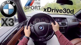 2011 BMW X3 xDrive30d POV Test Drive  Acceleration 0  200 kmh [upl. by Nichols87]