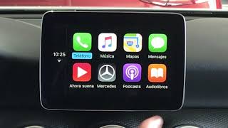 Mercedes Benz Apple CarPlay [upl. by Willard]