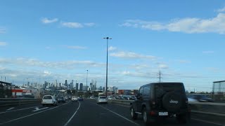 West Gate Freeway Melbourne Victoria [upl. by Nedyrb]