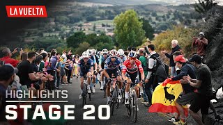 Vuelta a España 2024 Stage 20  EXTENDED HIGHLIGHTS  972024  Cycling on NBC Sports [upl. by Leitao89]