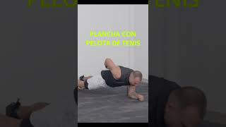 PLANCHA  PELOTA  SUPER CORE  PETER HOLKAN personaltrainer entrenador peterholkan [upl. by Gwen]