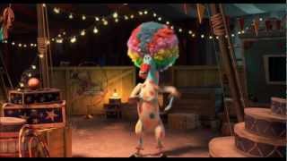 Madagascar 3  Marty Singing Circus Afro Theme HD [upl. by Assirem653]