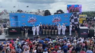 Swear In Ceremony at Watkins Glen International [upl. by Tandi]