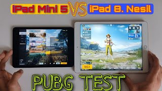 iPad Mini 5 VS iPad 8 Nesil PUBG TEST HER TÜRLÜ SORUNUN CEVABI [upl. by Aileon549]