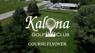 Kalona Golf Club  Course Flyover [upl. by Hanford]