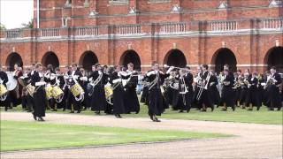 Christs Hospital Beating Retreat 2011 PART 1 longer lengthwmv [upl. by Lemrej]