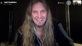 Joel Hoekstra Interview  Whitesnake Guitarist 2021 [upl. by Aderfla]