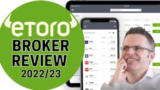 ETORO  a good broker  FULL TRADING BROKER REVIEW 2022  2023 [upl. by Hallie]