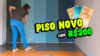 COMO PINTAR O PISO DE CERÂMICA SEM USAR EPÓXI [upl. by Dhruv]