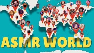 150 ASMRtists from 50 countries 30k special [upl. by Aicilra464]