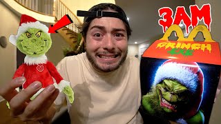 DO NOT ORDER GRINCH HAPPY MEAL FROM MCDONALDS AT 3 AM HE CAME TO MY HOUSE [upl. by Refynnej857]