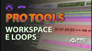 Workspace e Loops no Pro Tools  ProClass Treinamentos [upl. by Nalak]