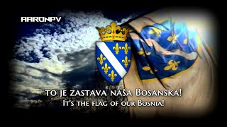 Bosnian War Song  quotZastava Bosanskaquot  Bosnian Flag [upl. by Twitt637]