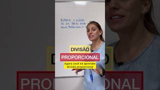 DIVISÃO PROPORCIONAL [upl. by Crellen]