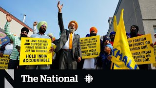 Sikh groups protest Indian diplomatic missions across Canada [upl. by Phineas]