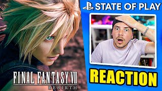 È INCREDIBILE  FINAL FANTASY VII REBIRTH Trailer State of Play REACTION MikeShowSha [upl. by Olag910]