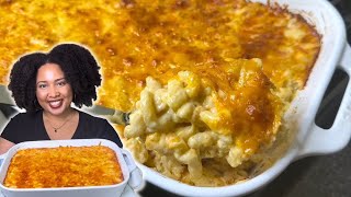 Top WINNING MAC amp CHEESE 🏆 EASIET CREAMIEST OvenBaked Mac amp Cheese NO Velvetta [upl. by Elroy]