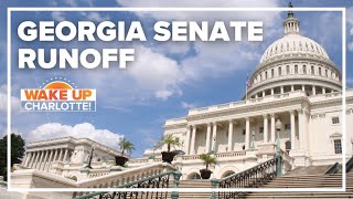 Georgia Senate runoff  Warnock Walker final push for votes [upl. by Aklog]