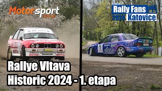 Rallye Vltava Historic 2024  DAY 1 [upl. by Let220]