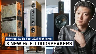 Montreal 2024 Audio Show Highlights TOP 8 New Audiophile Loudspeakers 😮 [upl. by Eegnat]