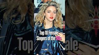 Top 10 Female Singers of the 90s top10 top10hits 90smusic [upl. by Yssirk]