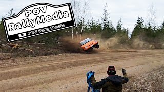 Imatra Ralli 2024  EK3 Crash amp Action  POV RallyMedia [upl. by Olegnaed325]