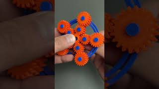 3D Printed geared gyroscope satisfying 3dprintable 3dprinter 3dprinting [upl. by Anitsenre843]