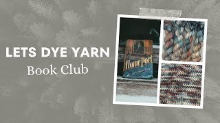 Book Club  Hand Dyed Merino Yarn [upl. by Hnahc]