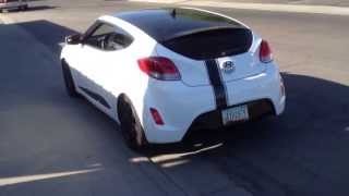 2012 HYUNDAI VELOSTER  MUFFLER DELETE [upl. by Riabuz98]