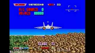 After Burner II Longplay Arcade 60 FPS [upl. by Petta]