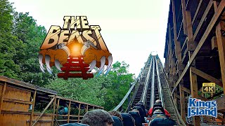 2024 The Beast Roller Coaster On Ride 4K POV Kings Island [upl. by Drofhsa]