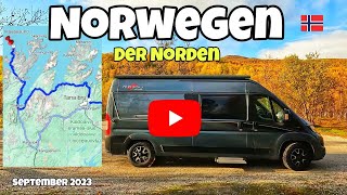 Norwegen  der Norden  Abenteuer mit dem Kastenwagen im September  Camper  Wohnmobil  Havøysund [upl. by Nrublim]