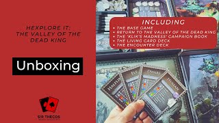 Unboxing  HEXplore It The Valley of the Dead King [upl. by Aiciram]