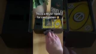 A must have for card games cardgames cardshuffler gamenight automatic card shuffler [upl. by Eatnom]